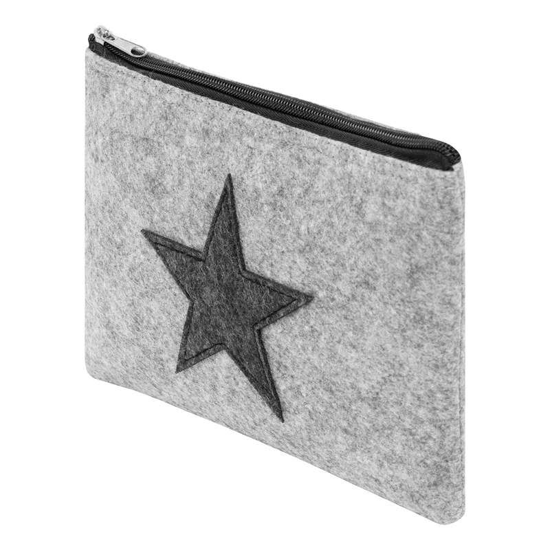 Pochette de feutrine 25x17 cm estrella - Estuche de bolígrafos a precios de mayorista