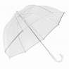 Transparent kuppeldragt paraply Ø101 cm - Parapluie transparent til engrospris