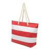 Gestreifter Strandtasche 47 x 17 x 34 cm - Strandtasche zu Großhandelspreisen