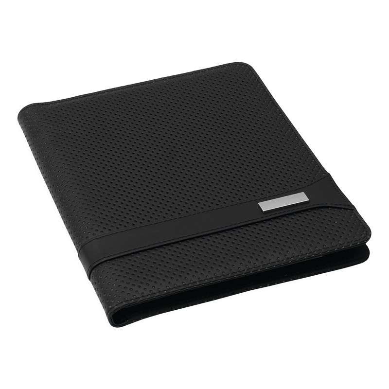 Mini-conférencier DIN A5 em PU preto a preço grossista - Palestrante a preço grossista