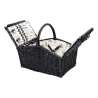 Cesta de picnic para 4 personas 48x21,5 cm - Accesorio de picnic a precios de mayorista
