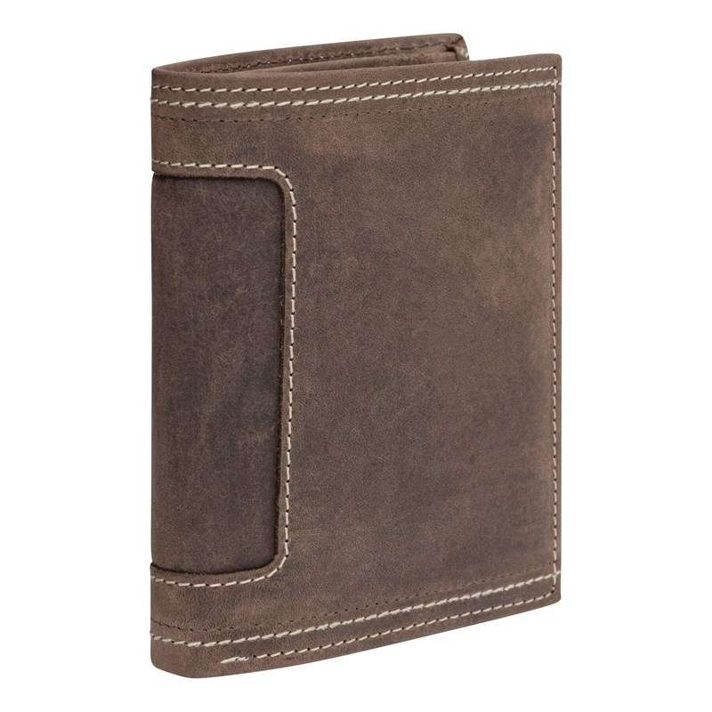 Cartera de cuero auténtico 12x10 cm a precios de mayorista - Cartera a precios de mayorista