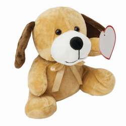 Cane di peluche seduto 16 cm