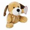 Cane di peluche seduto 16 cm - Peluche a prezzi all'ingrosso