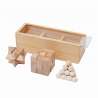 Juego de tres rompecabezas de madera - Rompecabezas a precios de mayorista
