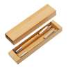 Schreibset aus Bambus, Ø1,2 x 14 cm - Stiftset zu Großhandelspreisen Schreibset aus Bambus, Ø1,2 x 14 cm - Stiftset zu Großhandelspreisen