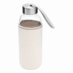 Glazen fles 450 ml met handvat