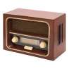 Receptor de radio AM/FM en madera 31,2 cm - Radio de poste a precios de mayorista Receptor de radio AM/FM en madera 31,2 cm - Radio de poste a precios de mayorista