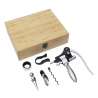 Bamboe wijnservice 27x21,5x7,5 cm - Set sommelier tegen groothandelsprijzen Bamboe wijnservice 27x21,5x7,5 cm - Set sommelier tegen groothandelsprijzen