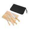 Set da taglio BBQ 5 pezzi inox legno - Coltello da cucina a prezzi all'ingrosso