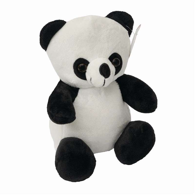 Zachte panda knuffel 18 cm tegen groothandelsprijzen - Knuffel tegen groothandelsprijzen