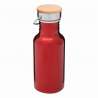 Garrafa de Alumínio 550 ml com Tampa de Bambou - Garrafa a preço grossista