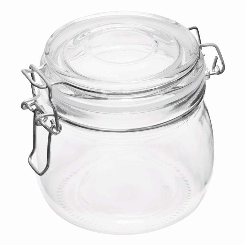Pot de conservation CLICKY M, capacité d'environ 500 ml à prix de gros - Boîte à biscuits à prix grossiste