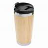 Mug Isotérmico 450ml Inox e Bambou - Copo térmico a preço grossista Mug Isotérmico 450ml Inox e Bambou - Copo térmico a preço grossista