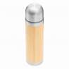 Isolierte Edelstahlflasche 450 ml mit Bambus - Isolierflasche zu Großhandelspreisen Isolierte Edelstahlflasche 450 ml mit Bambus - Isolierflasche zu Großhandelspreisen