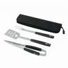Roestvrijstalen BBQ-set 46,5 cm met etui - Barbecue-accessoire tegen groothandelsprijzen Roestvrijstalen BBQ-set 46,5 cm met etui - Barbecue-accessoire tegen groothandelsprijzen