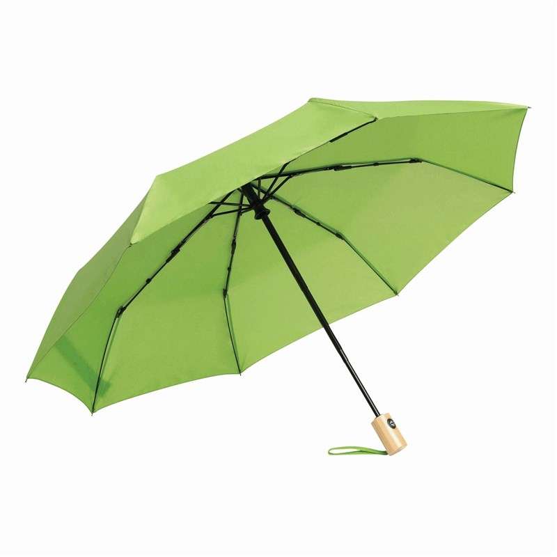 Paraguas automático dobrável 97 cm reciclado - paraguas de tempestade a preço grossista