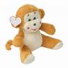Peluche macaco 25 cm em poliéster - Pelúcia a preço grossista