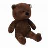 Peluche orso grande 50 cm con sciarpa - Peluche a prezzi all'ingrosso