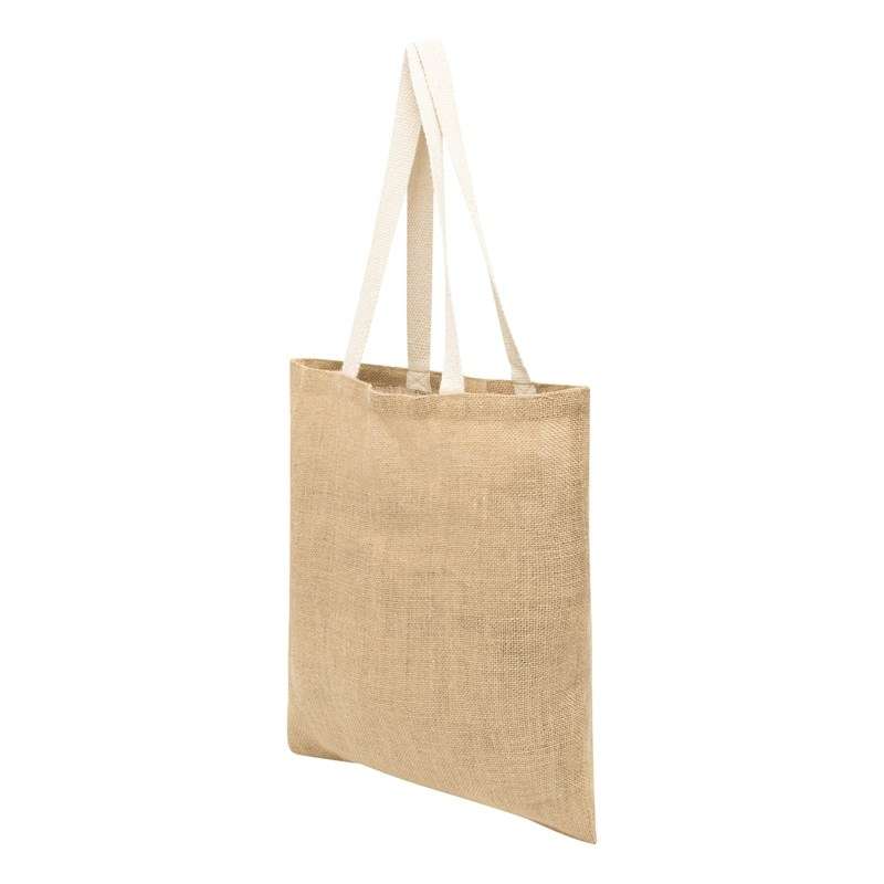 Saco de Jute 38 x 40 cm com Alças - Saco de juta a preço grossista