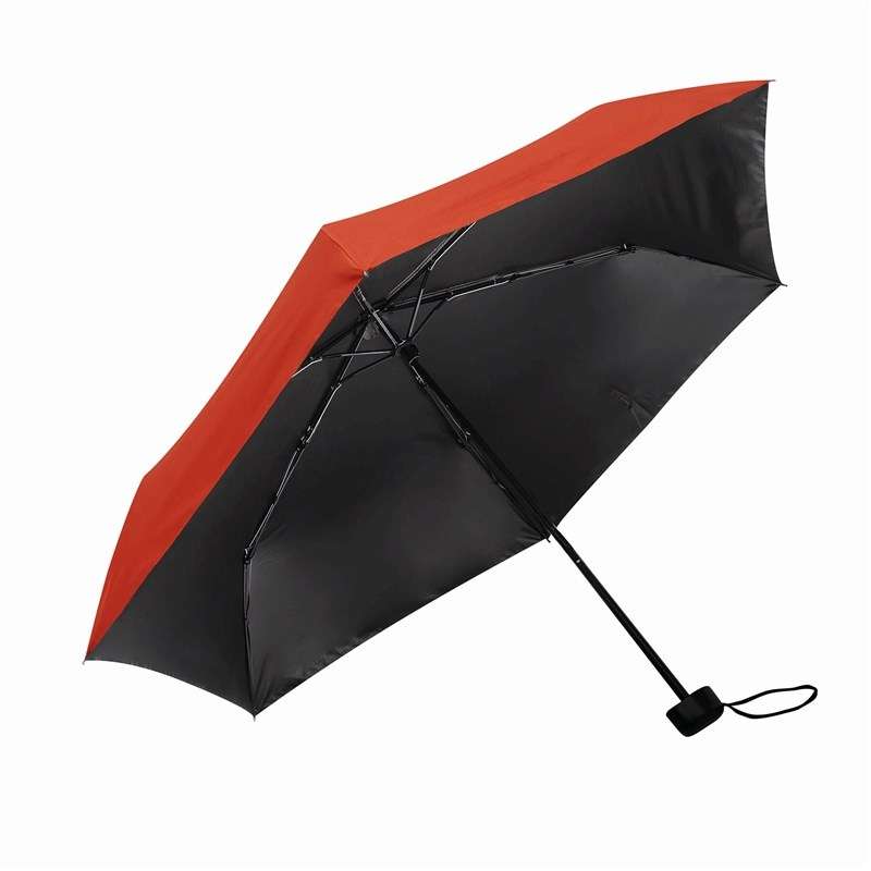 Paraguas plegable negro Ø98 cm - Paraguas a precios de mayorista