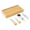 Bambus Wein- und Käse-Set 24,5 x 13 cm - Käse-Set zu Großhandelspreisen Bambus Wein- und Käse-Set 24,5 x 13 cm - Käse-Set zu Großhandelspreisen
