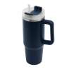 Doppelwandiger Edelstahlbecher 900 ml transparent - Hochbecher Tumbler zu Großhandelspreisen Doppelwandiger Edelstahlbecher 900 ml transparent - Hochbecher Tumbler zu Großhandelspreisen
