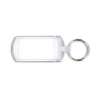 Portachiavi trasparente 25 mm con etichetta 55x28 mm - Portachiavi in plastica a prezzi all'ingrosso Portachiavi trasparente 25 mm con etichetta 55x28 mm - Portachiavi in plastica a prezzi all'ingrosso