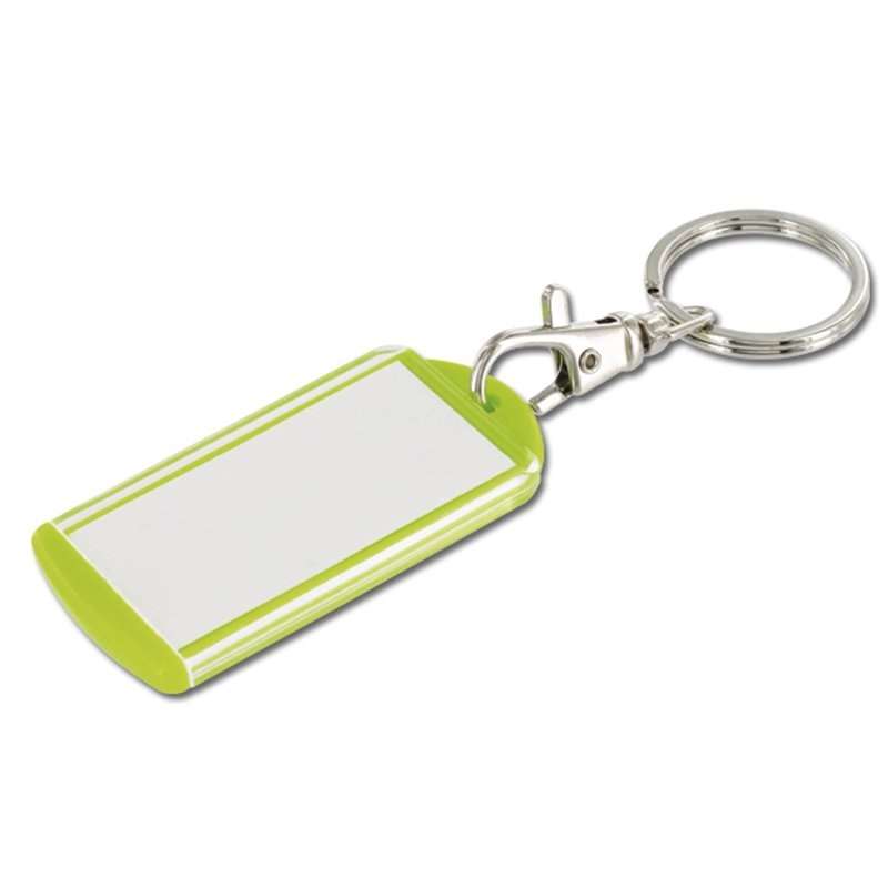 Mousqueton Sleutelhanger met Etiket Houder tegen groothandelsprijzen - Sleutelhanger 2 functies tegen groothandelsprijzen
