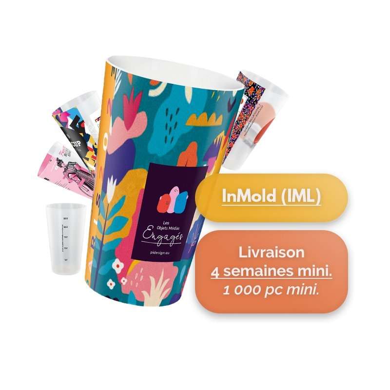 Vaso plástico reutilizable 30 cl transparente a precios de mayorista - Accesorio para beber a precios de mayorista