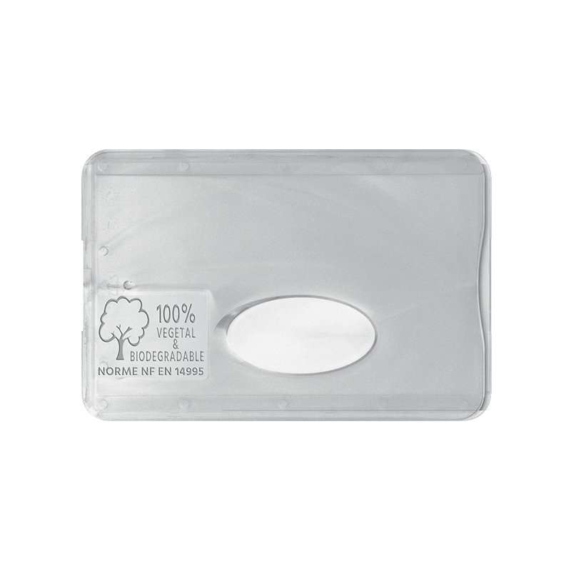 Portacarte di credito 100% vegetale 80x32mm - Portefeuille pour cartes de crédit a prezzi all'ingrosso
