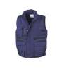 Ripstop bodywarmer met 9 zakken, zwart - Bodywarmer tegen groothandelsprijzen