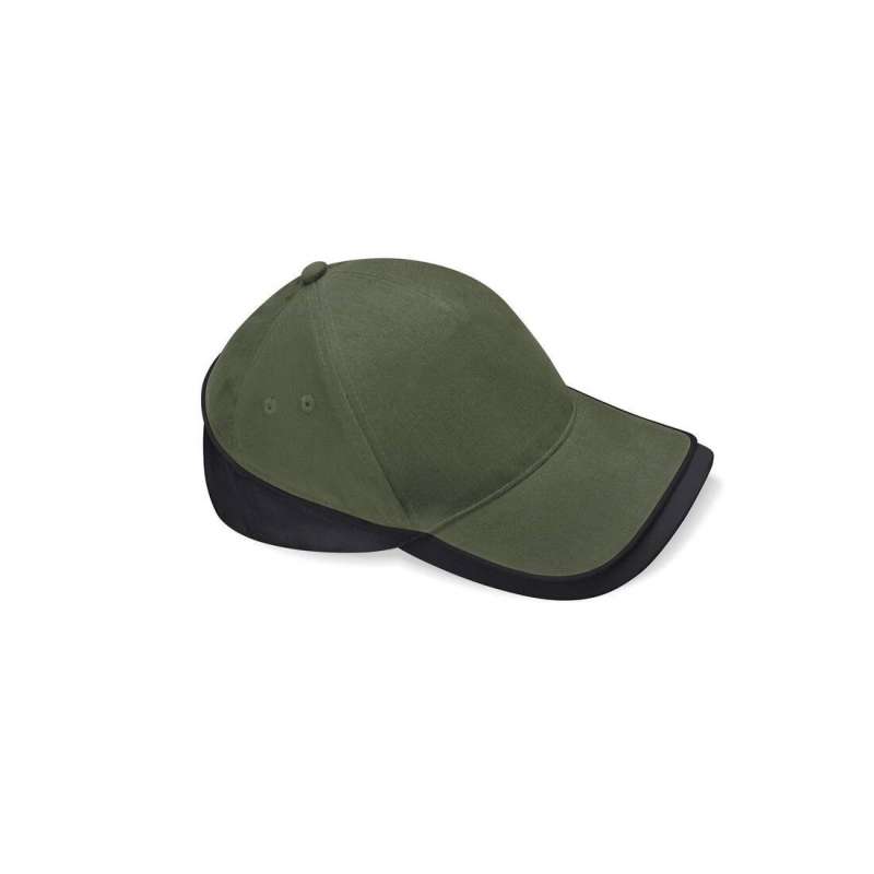 Casquette bicolore 5 pans à prix grossiste - Casquette à prix de gros