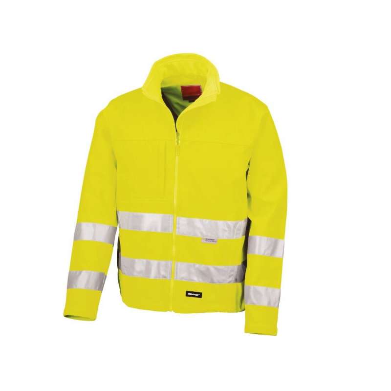Chaqueta softshell alta visibilidad 3M a precios de mayorista - Ropa de seguridad a precios de mayorista