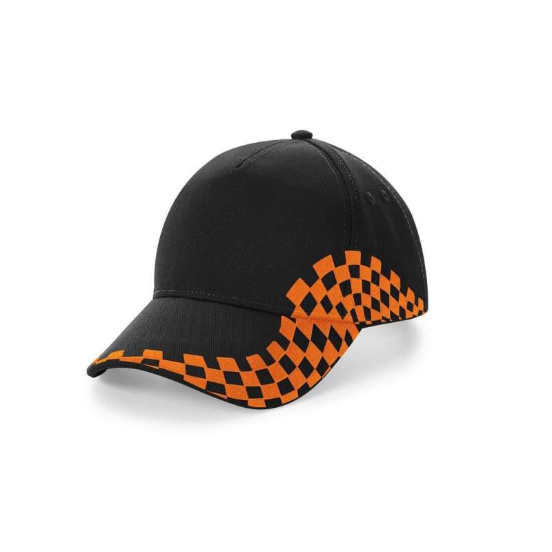 Gorra grande con bordado a cuadros - Gorra a precios de mayorista