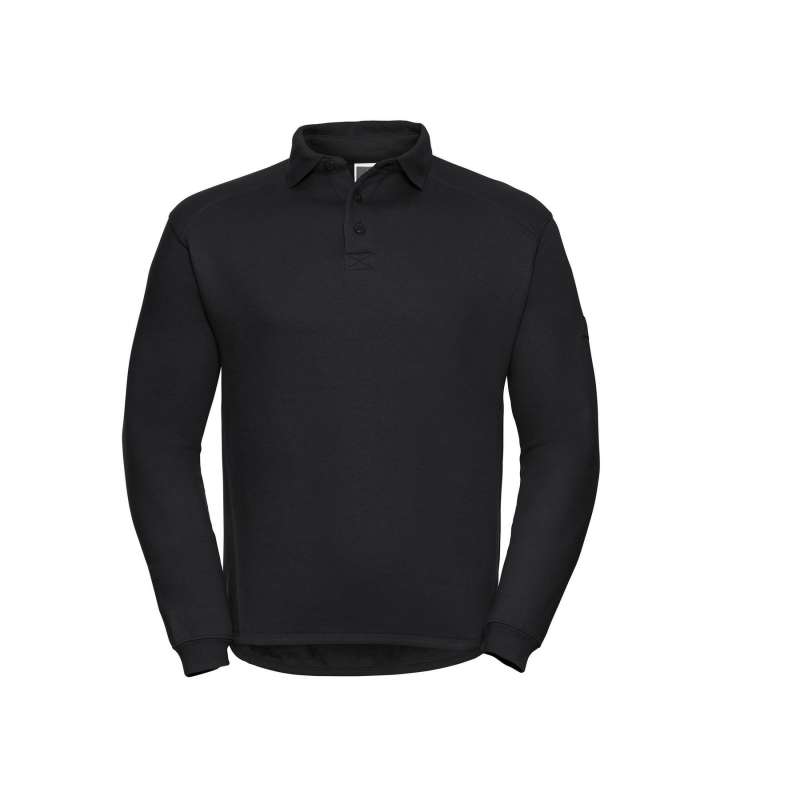 Polo-Sweatshirt, 60° waschbar, 3XL - Polo mit langen Ärmeln zu Großhandelspreisen