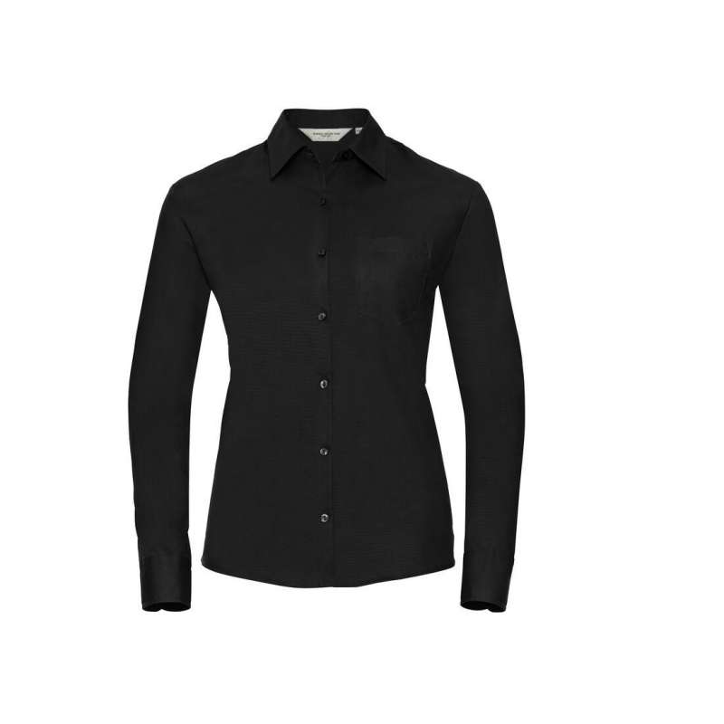 Langærmet klassisk skjorte i 100% bomuld - skjorte til engrospris