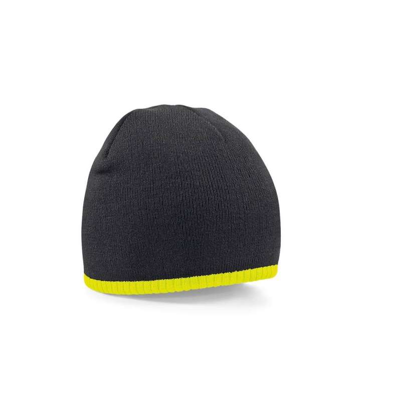 Gorro bicolore con liseré contrastado - Gorro a precios de mayorista