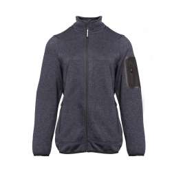 Veste polaire tricotée femme