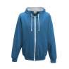 Sweat capuche zippé contrasté 280 G - Fourniture de bureau à prix grossiste