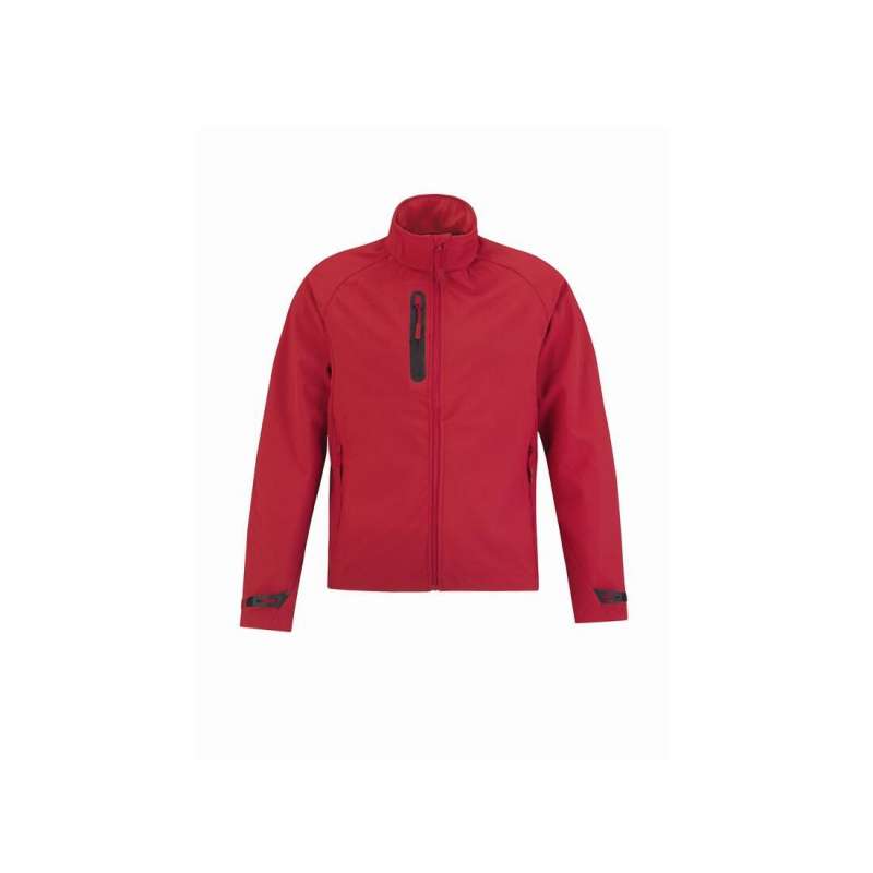 Casaco softshell masculino com 2 bolsos a preço grossista - Veste em neoprene a preço grossista