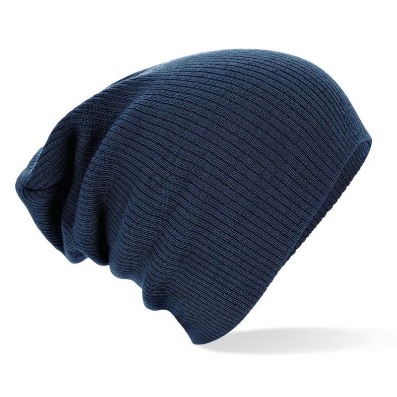 Gorro largo de punto suave para bordar - Gorro a precios de mayorista
