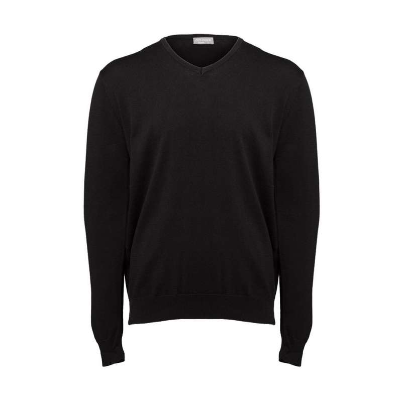 Heren V-hals trui 12 gauge tegen groothandelsprijzen - Textiel tegen groothandelsprijzen