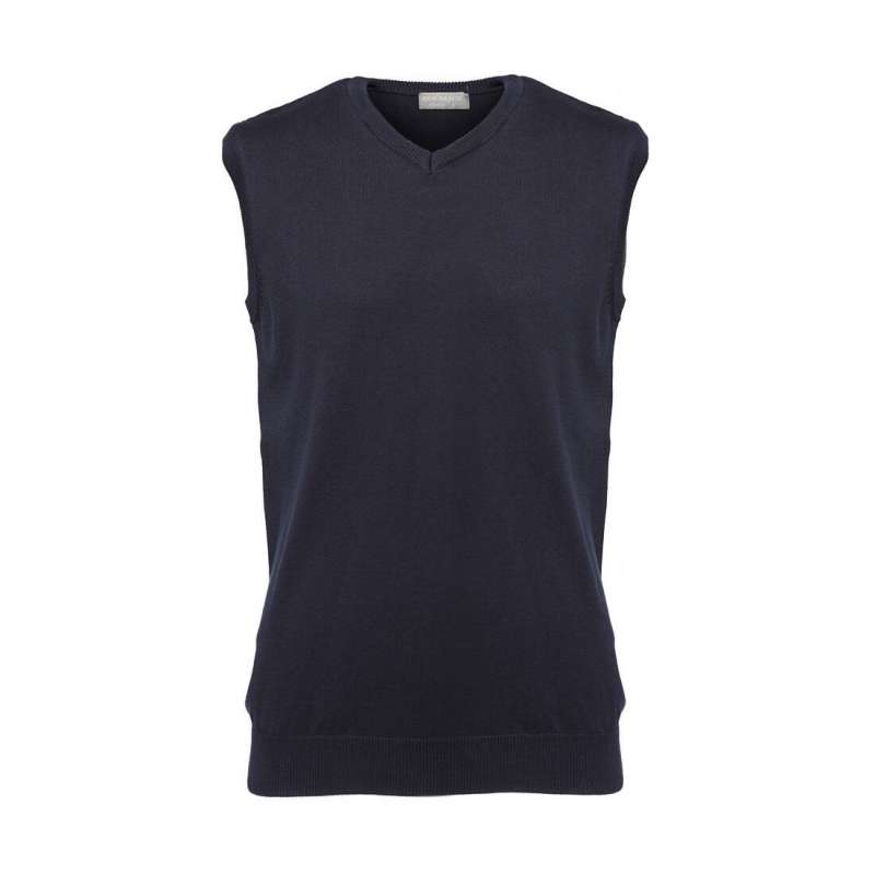 Pull sans manche col v - Pull homme à prix grossiste