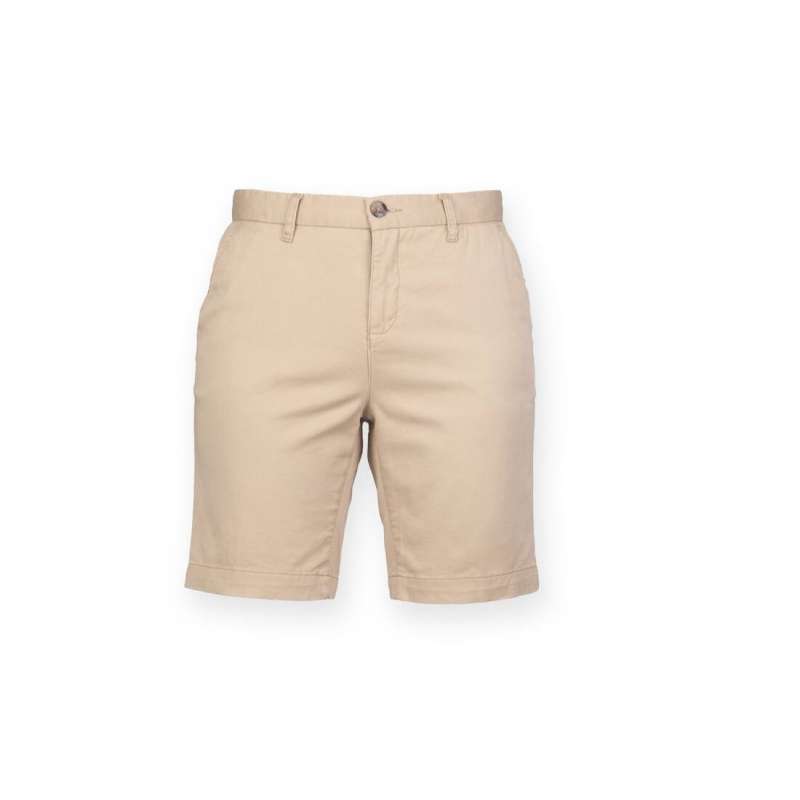 Short donna elasticizzato senza pince 2 tasche a prezzi all'ingrosso - Tessile a prezzi all'ingrosso