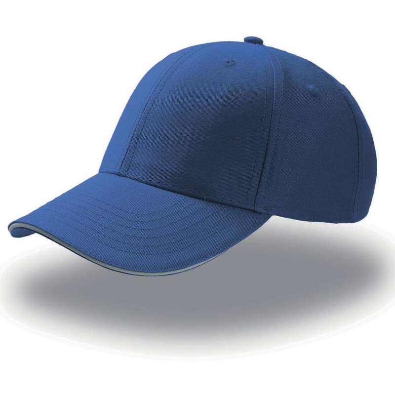 Casquette 6 pans visière sandwich - Casquette à prix grossiste