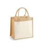 Borsa shopping in juta 40cm con tasca - Prodotto naturale a prezzi all'ingrosso Borsa shopping in juta 40cm con tasca - Prodotto naturale a prezzi all'ingrosso