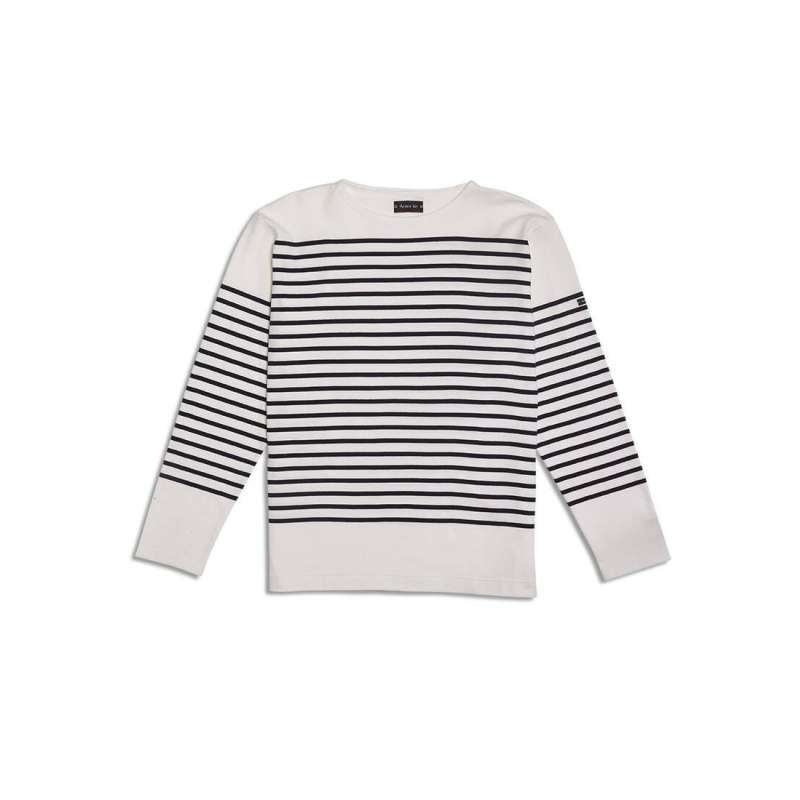 Marinière Herren langarm Bootsausschnitt  zu Großhandelspreisen - Herrenpullover zu Großhandelspreisen