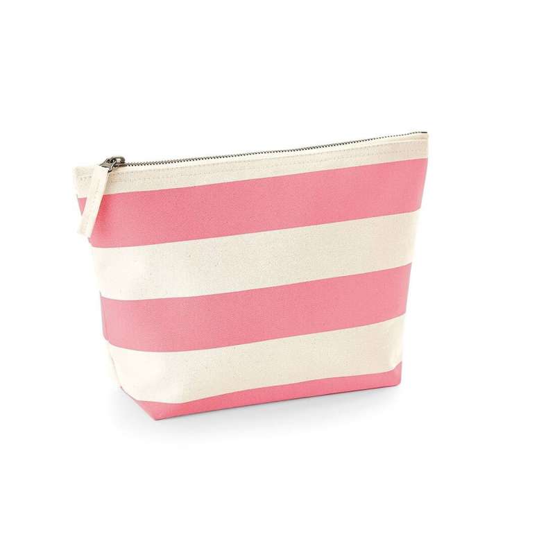 Pochette rayée de algodón 26x12cm - Bolsa a precios de mayorista