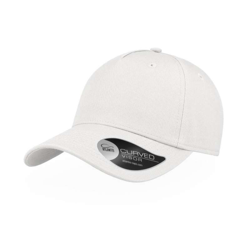 5-panel sport cap med buet skygge til engrospris - Tekstiltilbehør til engrospris
